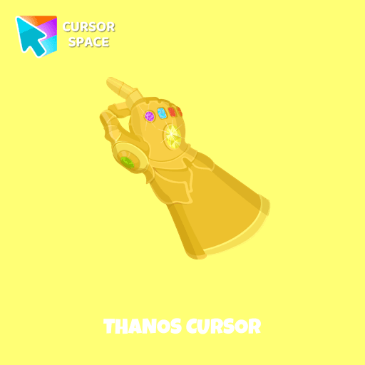 Thanos cursor arrow cursor